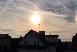 Niezwykłe zjawisko nad Małopolską. "Trzy Słońca na niebie"