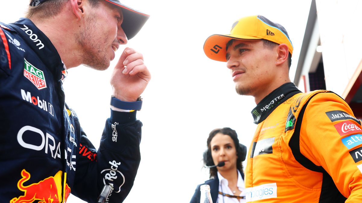 Zdjęcie okładkowe artykułu: Materiały prasowe / Red Bull / Na zdjęciu: Max Verstappen (z lewej) i Lando Norris