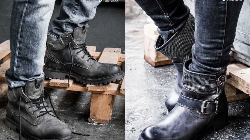 Jak nosić spodnie w skórzanych butach? 1