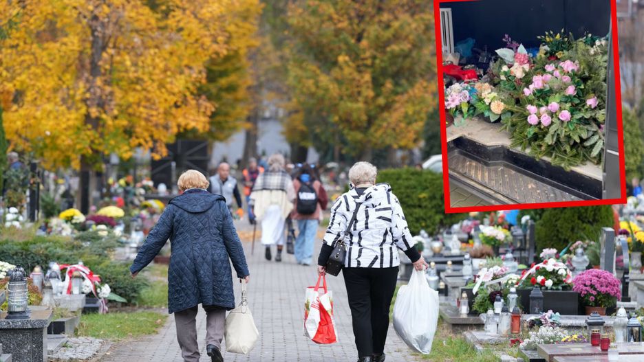  Kradli wiązanki i znicze z grobów