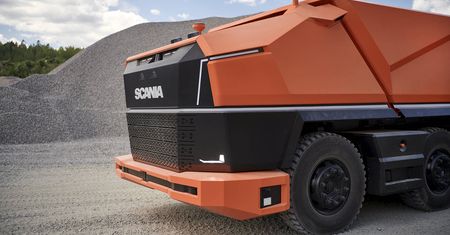 Ciężarówka Scania AXL - kabina jest zbędna