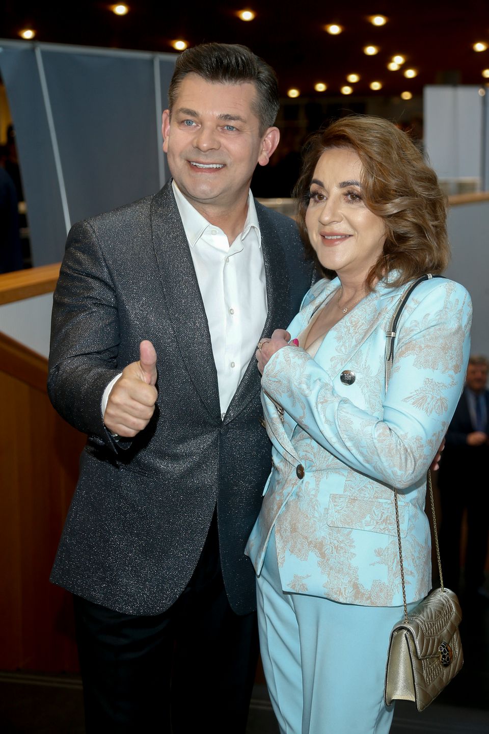 Danuta i Zenon Martyniukowie na gali Osobowości i Sukcesy 2022