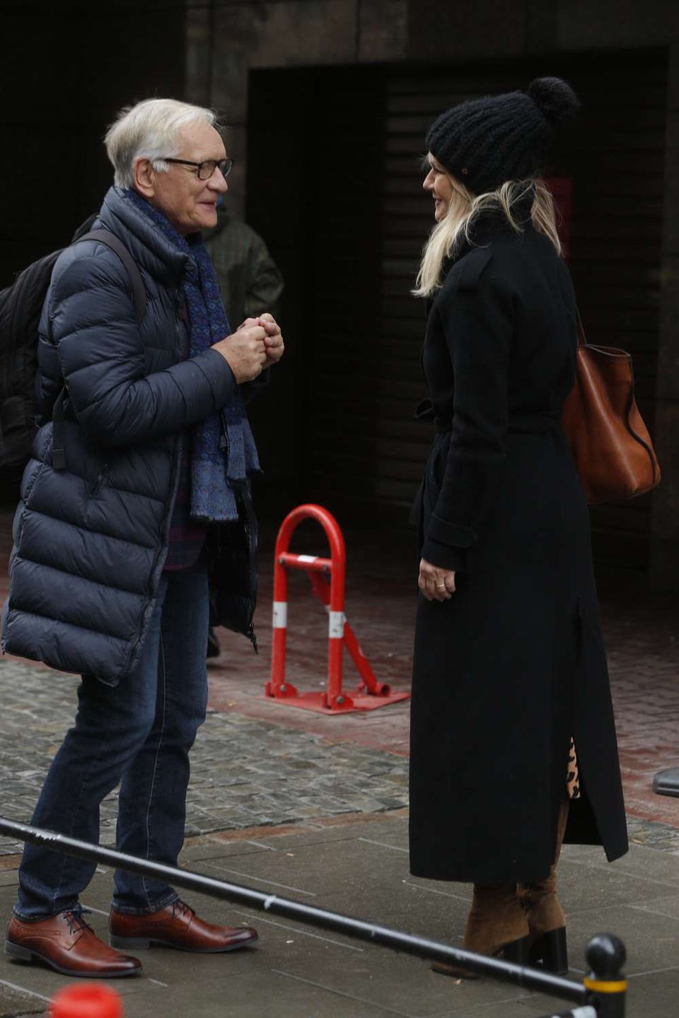 Andrzej Seweryn i Grażyna Torbicka- Gwiazdy w studio "Dzień Dobry TVN" i "Pytaniu na śniadanie"