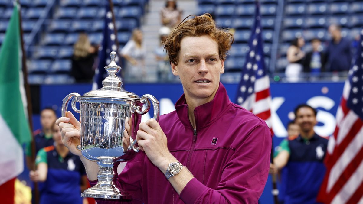 Zdjęcie okładkowe artykułu: PAP/EPA / CJ Gunther / Na zdjęciu: Jannik Sinner, mistrz US Open 2024