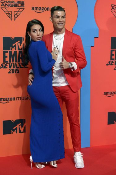 Cristiano Ronaldo i Georgina Rodriguez - MTV EMA 2019