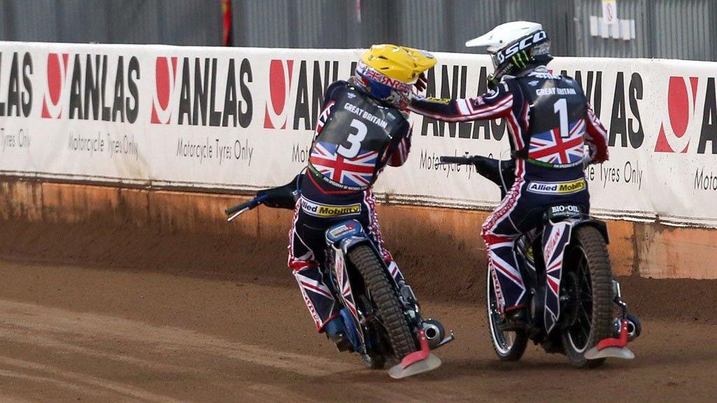 WP SportoweFakty / Jarosław Pabijan / Finał SoN. Robert Lambert, Tai Woffinden