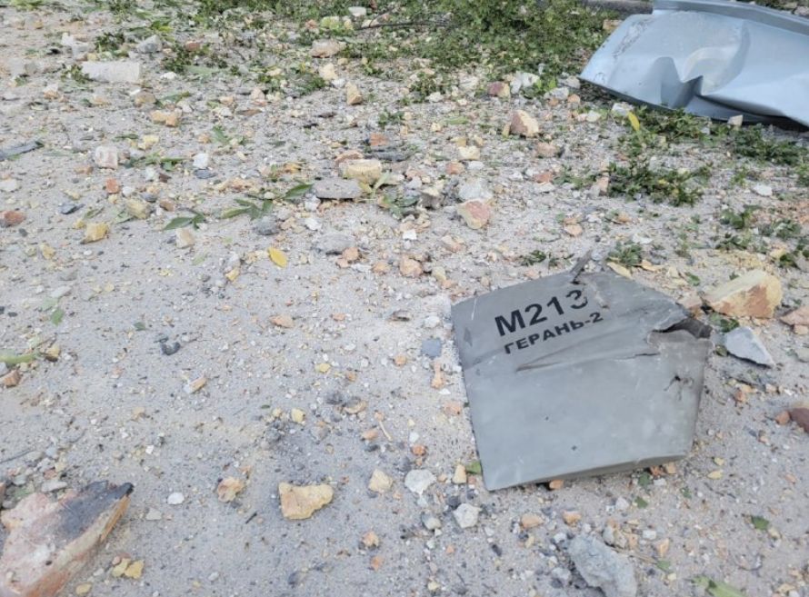 Szczątki irańskiego drona skierowanego przez Rosjan na Odessę