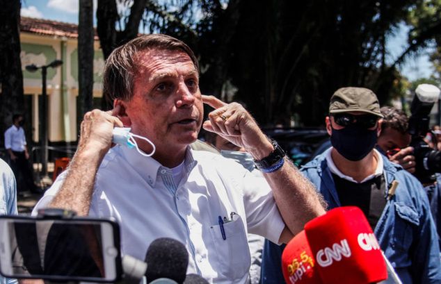 Jair Bolsonaro / Fot. Luis Alvarenga / Getty Images