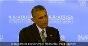 Barack Obama o epidemii Ebola i konflikcie w Gazie