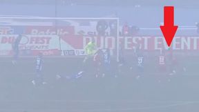 Szkoda, że państwo tego nie widzieli. Kuriozalny gol na Stadionie Śląskim