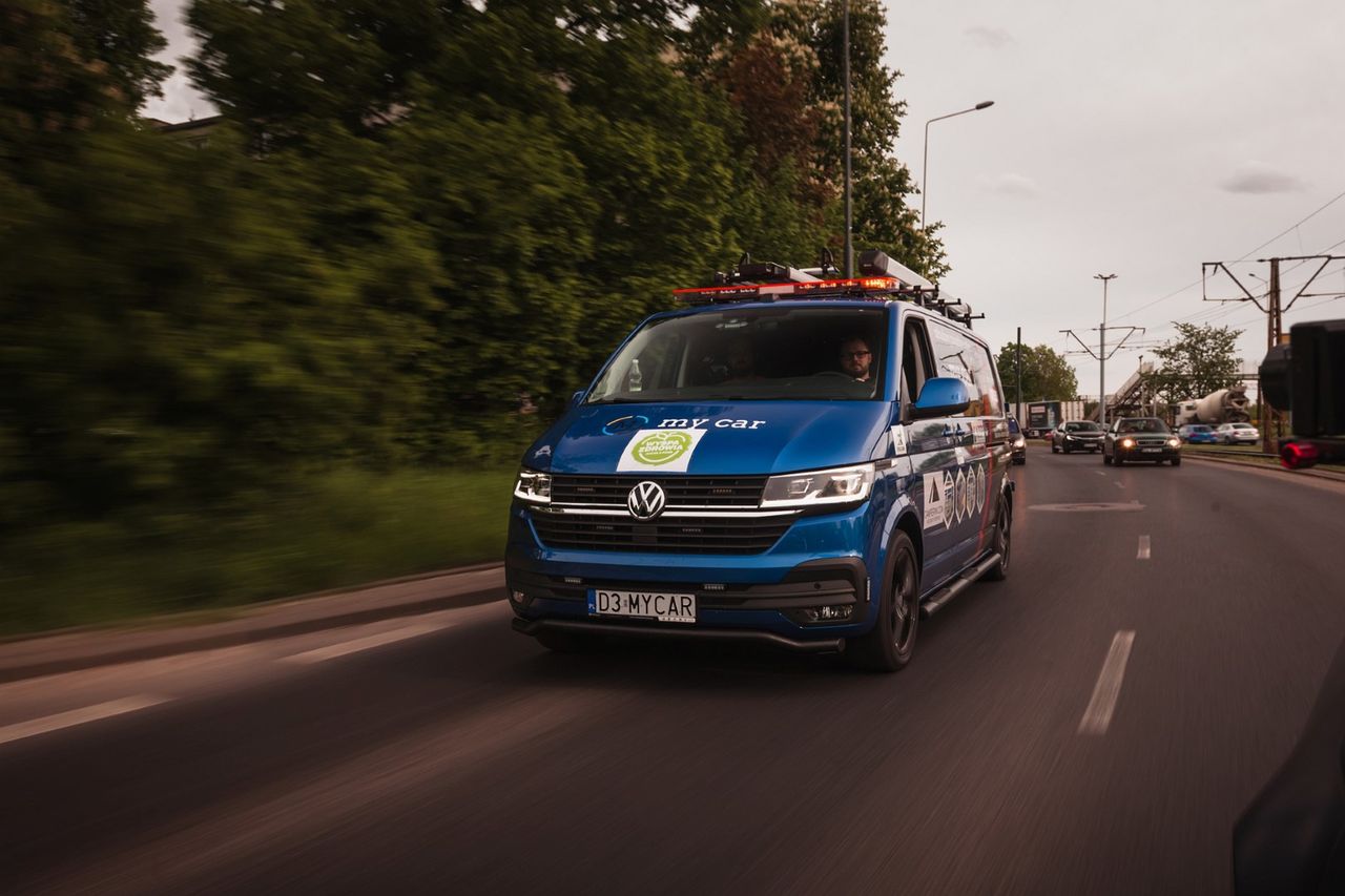 Volkswagen Transporter podczas całej podróży zużył około 400 litrów ON.