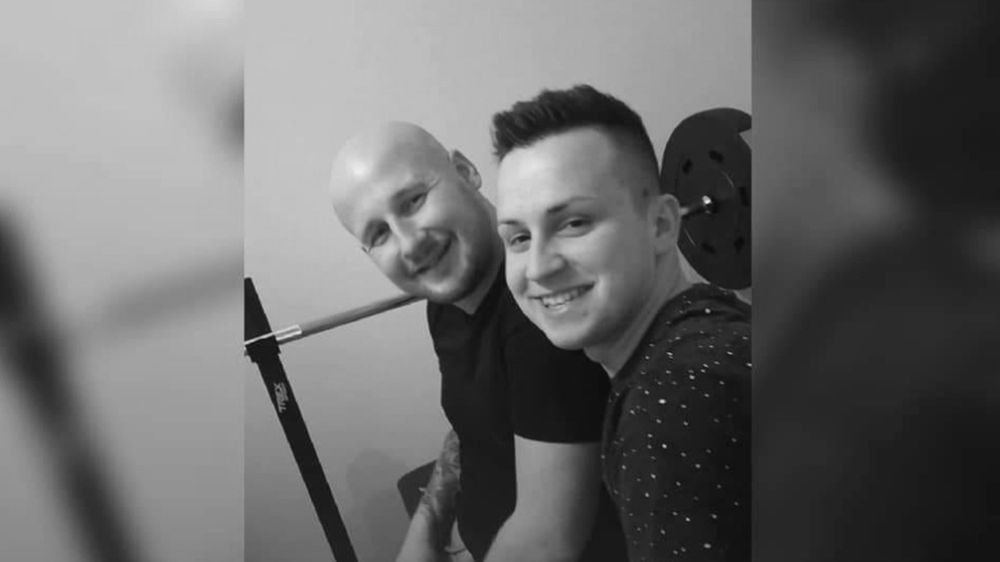 Łukasz Olejnik (z prawej)