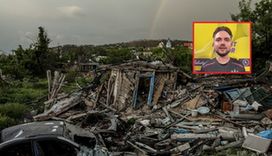 Szedł do kina, gdy nastąpił atak rakietowy Rosji. "Tak..