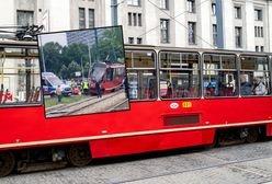 Wykolejenie tramwaju w Katowicach. Siedem osób rannych