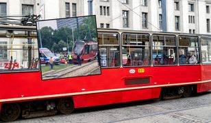 Wykolejenie tramwaju w Katowicach. Siedem osób rannych
