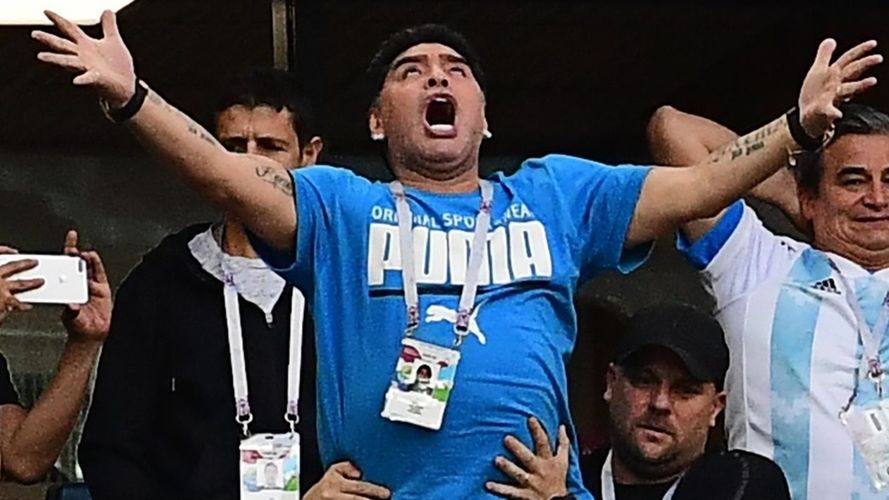 East News / AFP PHOTO / Giuseppe CACACE  / Na zdjęciu: Diego Armando Maradona 