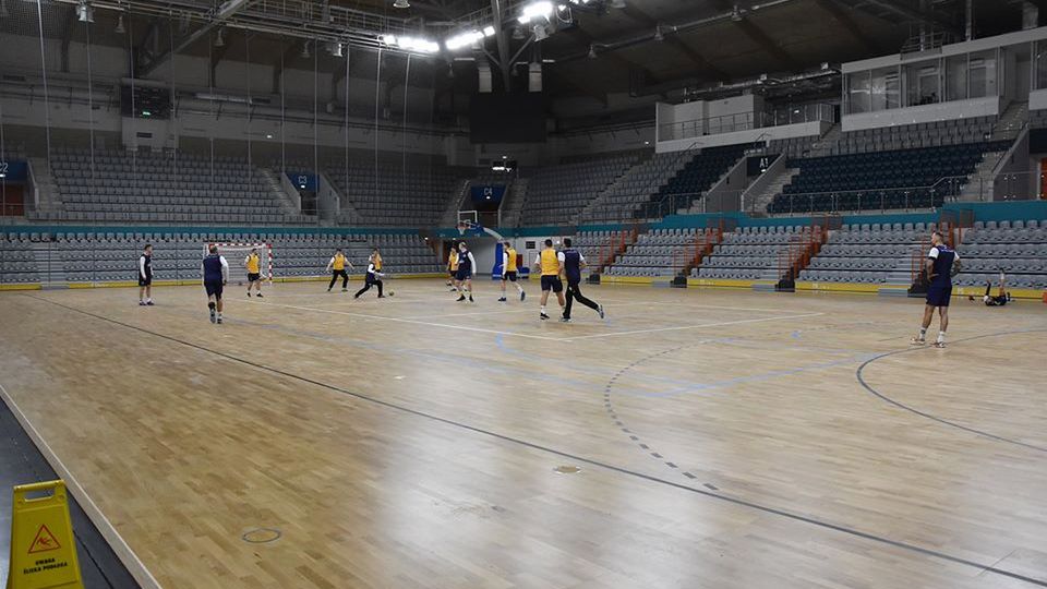 Zdjęcie okładkowe artykułu: Materiały prasowe / Grupa Azoty Tarnów / Na zdjęciu: trening w hali 