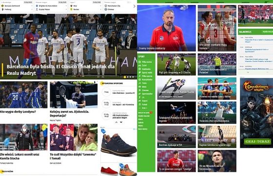 Onet Sport wyprzedził WP SportoweFakty, Polsat Sport i Flashscore ze spadkami