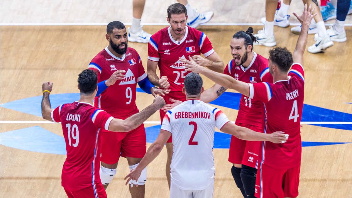 Materiały prasowe / VolleyballWorld / Reprezentacja Francji
