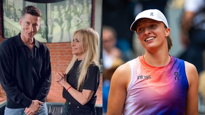 Robert Lewandowski został zapytany o Igę Świątek. Czego jej życzy?