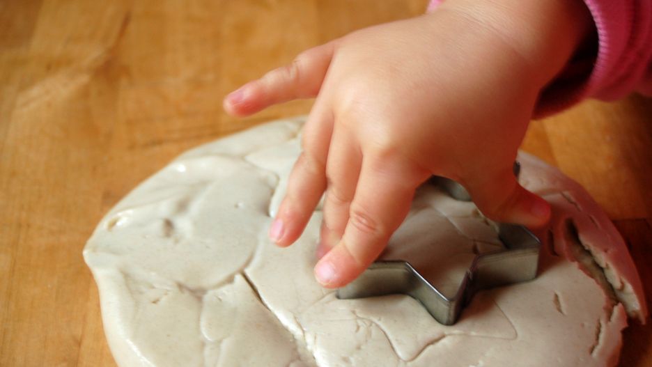 Z masy solnej  można zrobić dekoracje