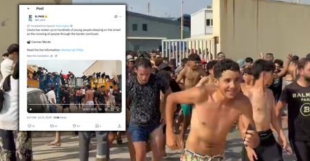 "Inwazja" na Ceutę. Tysiące migrantów spało na ulicach
