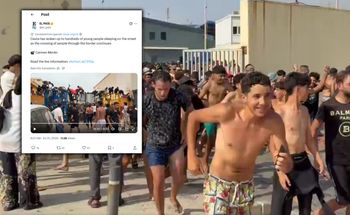 "Inwazja" na Ceutę. Tysiące migrantów spało na ulicach
