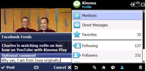 Wiele serwisów społecznościowych w jednym programie (Windows Mobile) 4