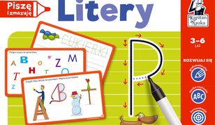 Litery. Piszę i zmazuję. Kapitan Nauka