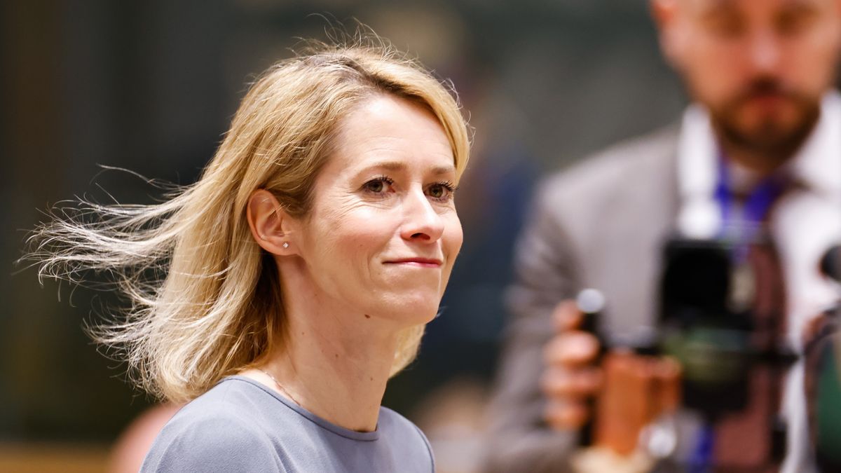 Kaja Kallas, vice president of the European Commission, at a European Council meeting in Brussels, Belgium, on Thursday, March 19, 2026. EU leaders plan to discuss the Middle East upheaval and bolstering competitiveness at the summit. Photographer: Simon Wohlfahrt/Bloomberg via Getty Images