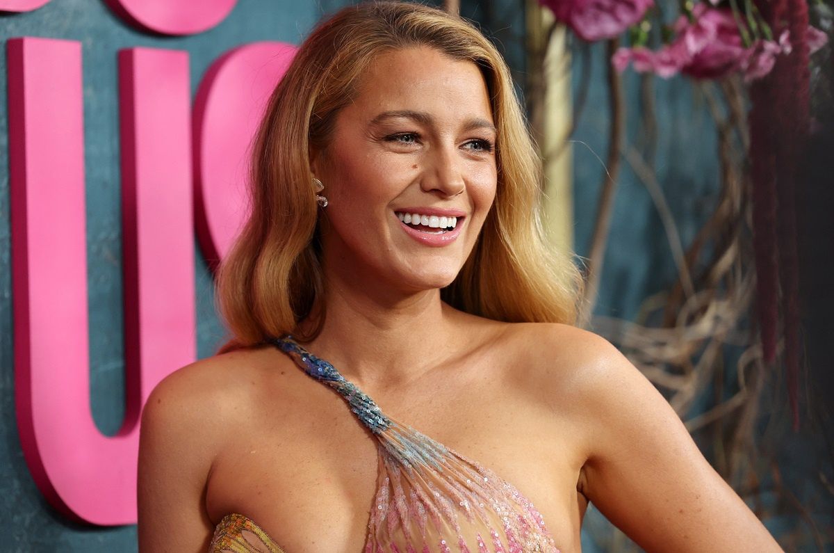 Blake Lively at the movie premiere