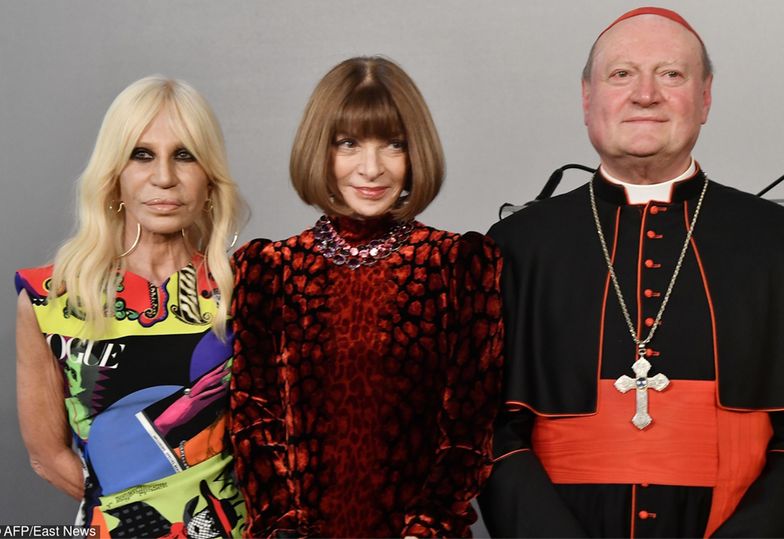 Wintour i Versace w Watykanie