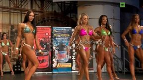 Piękne i półnagie kobiety zaprezentowały się podczas Miss FIBO Power Beauty 2015 w Kolonii