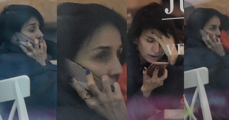 Zdruzgotana Kołakowska kłóci się przez telefon (ZDJĘCIA)