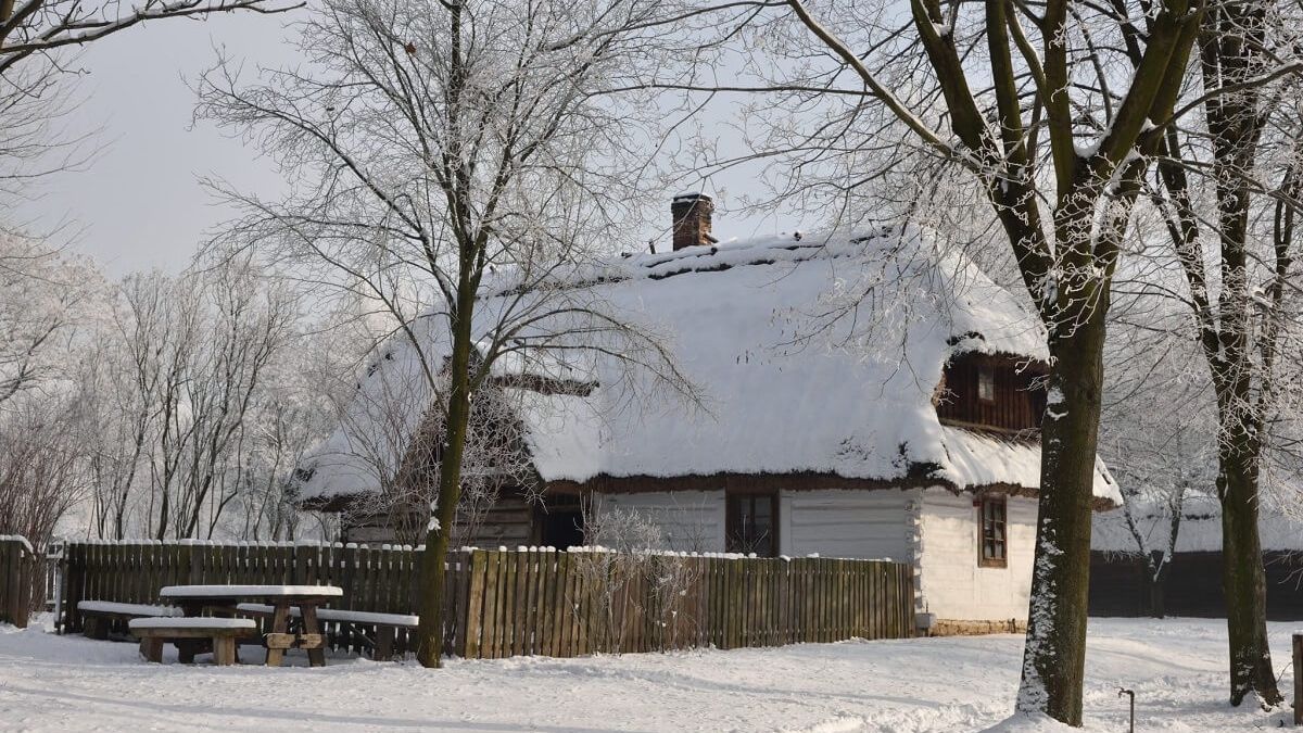 Muzeum Wsi Lubelskiej Zimą