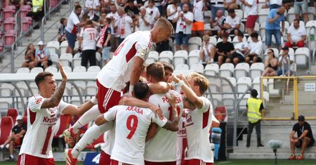 ŁKS Łódź wyrwał trzy punkty Termalice Nieciecza