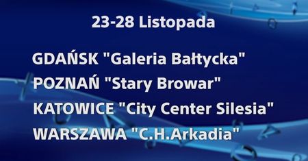 W Gdańsku, Poznaniu, Katowicach i Warszawie będzie można przetestować PS4 przed premierą