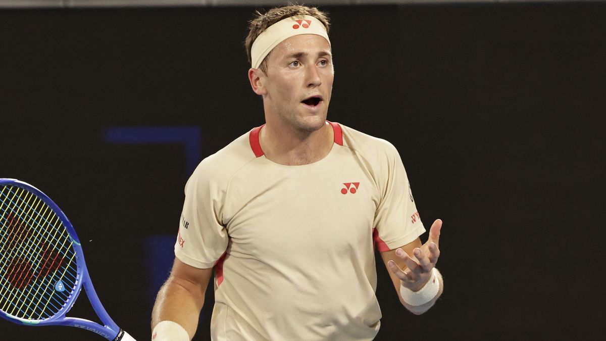 PAP/EPA / Rolex dela Pena / Na zdjęciu: Casper Ruud