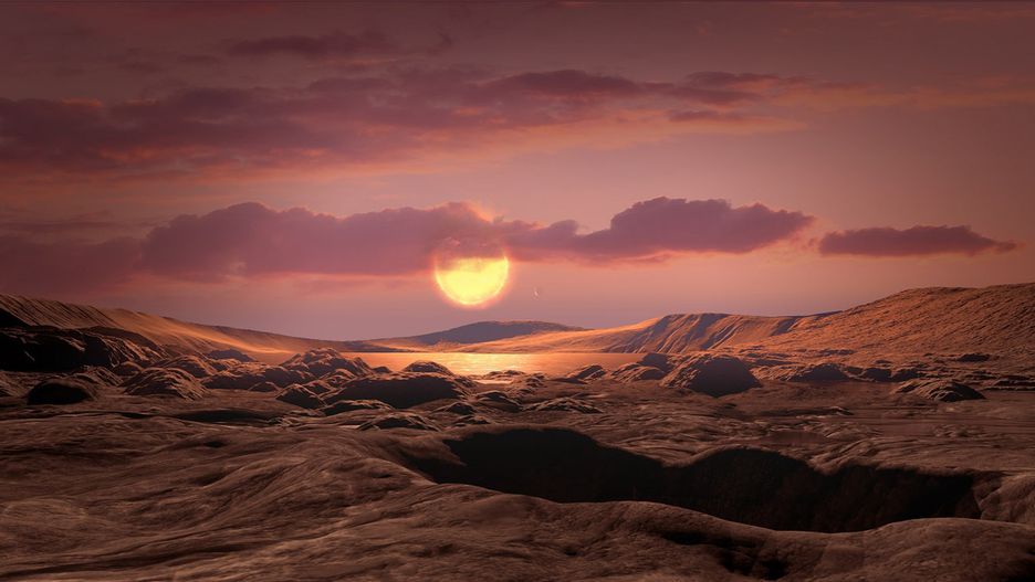 NASA odkryła planetę Kepler-1649c. Tak może wyglądać z powierzchni
