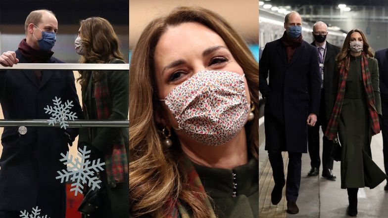Kate i William gawędzą z obywatelami podczas świątecznej trasy