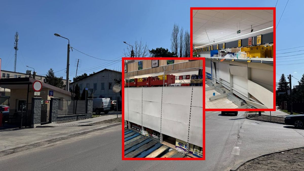 W sklepach nie ma wody