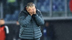 Lanie w meczu Serie A. Maurizio Sarri był załamany