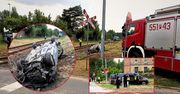 Pociąg zderzył się z samochodem osobowym