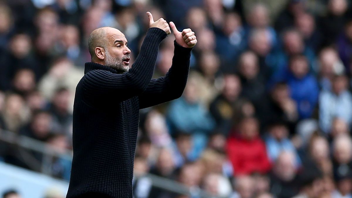 PAP/EPA / Adam Vaughan / Na zdjęciu: Pep Guardiola