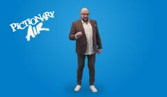 Piotr Gąsowski baletnicą w kampanii gry Pictionary Air