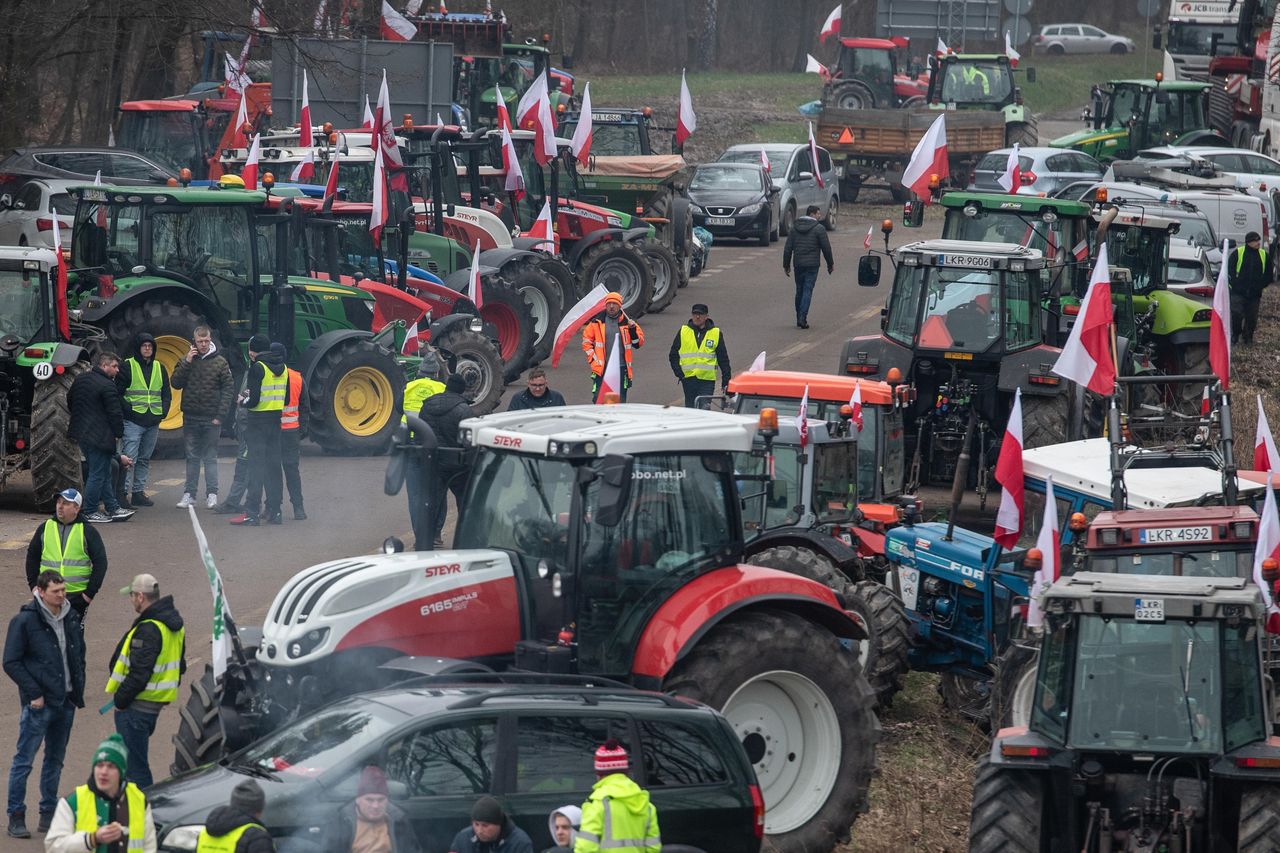 Polacy wskazali winnych protestu rolników. Nowy sondaż