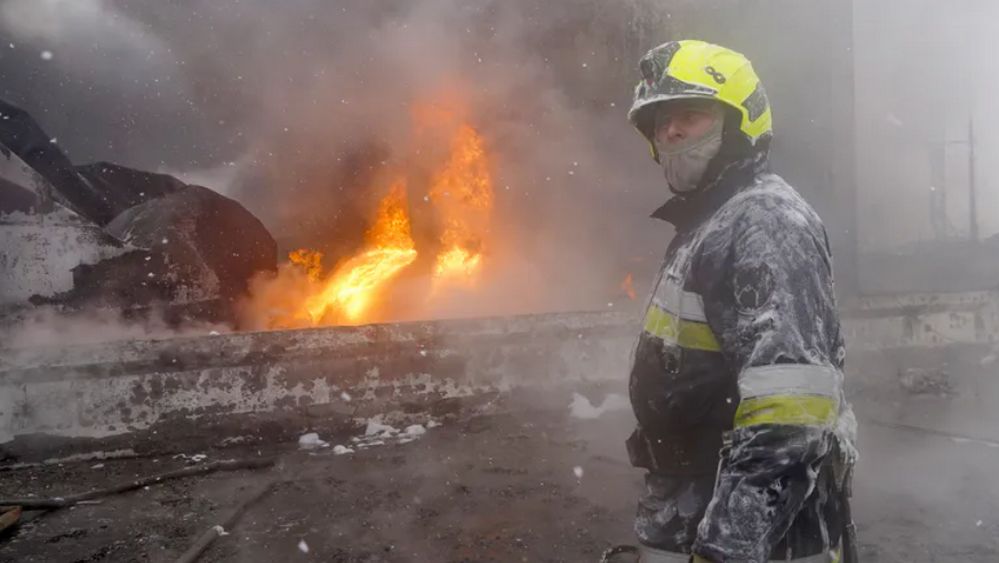 Russia attacked the energy infrastructure in three regions of Ukraine on Saturday.