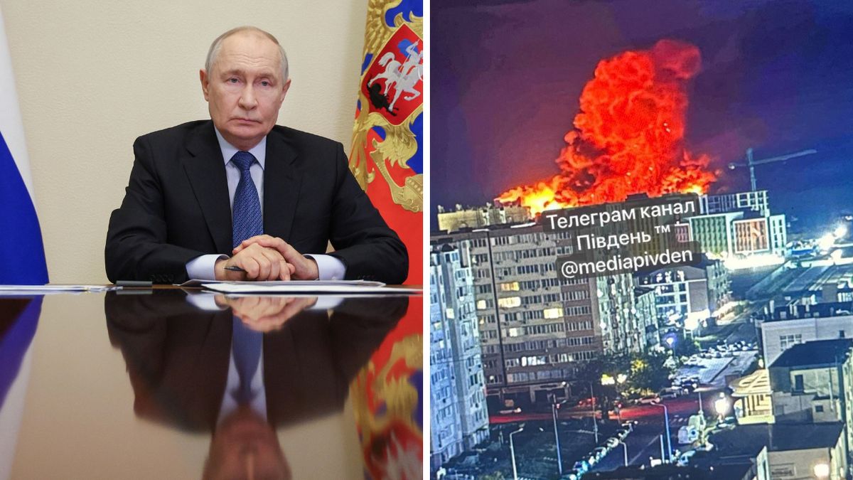 Władimir Putin. Rosyjski atak na Odessę