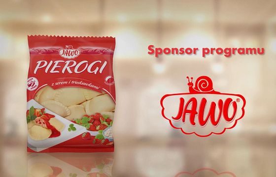 Jawo reklamują sponsoringowo Pierogi z serem i truskawkami (wideo)