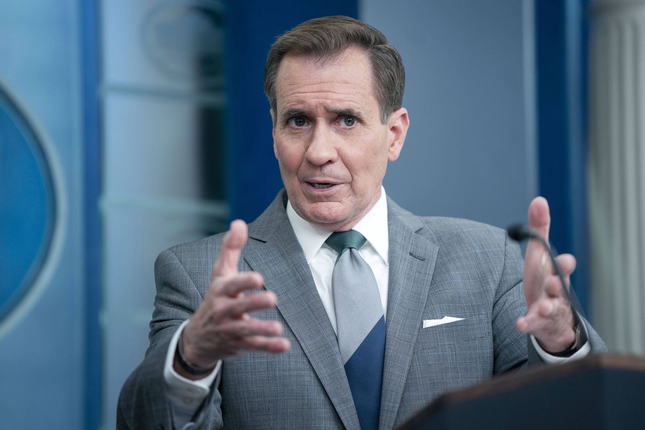 National Security Council spokesperson John Kirby reacted to the death of the president of Iran